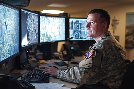 Military operations and data image